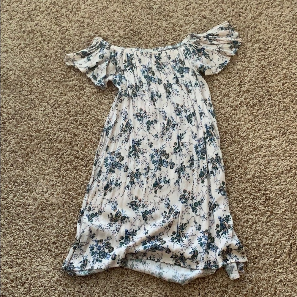 Off the shoulder dress